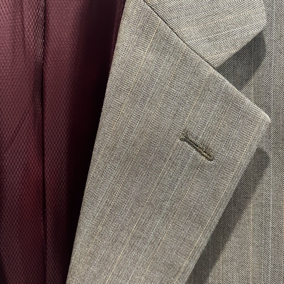 Men's Sport Coat / Blazer.  Brand: Moda Italia. Size 38R/32W - Picture 7 of 9